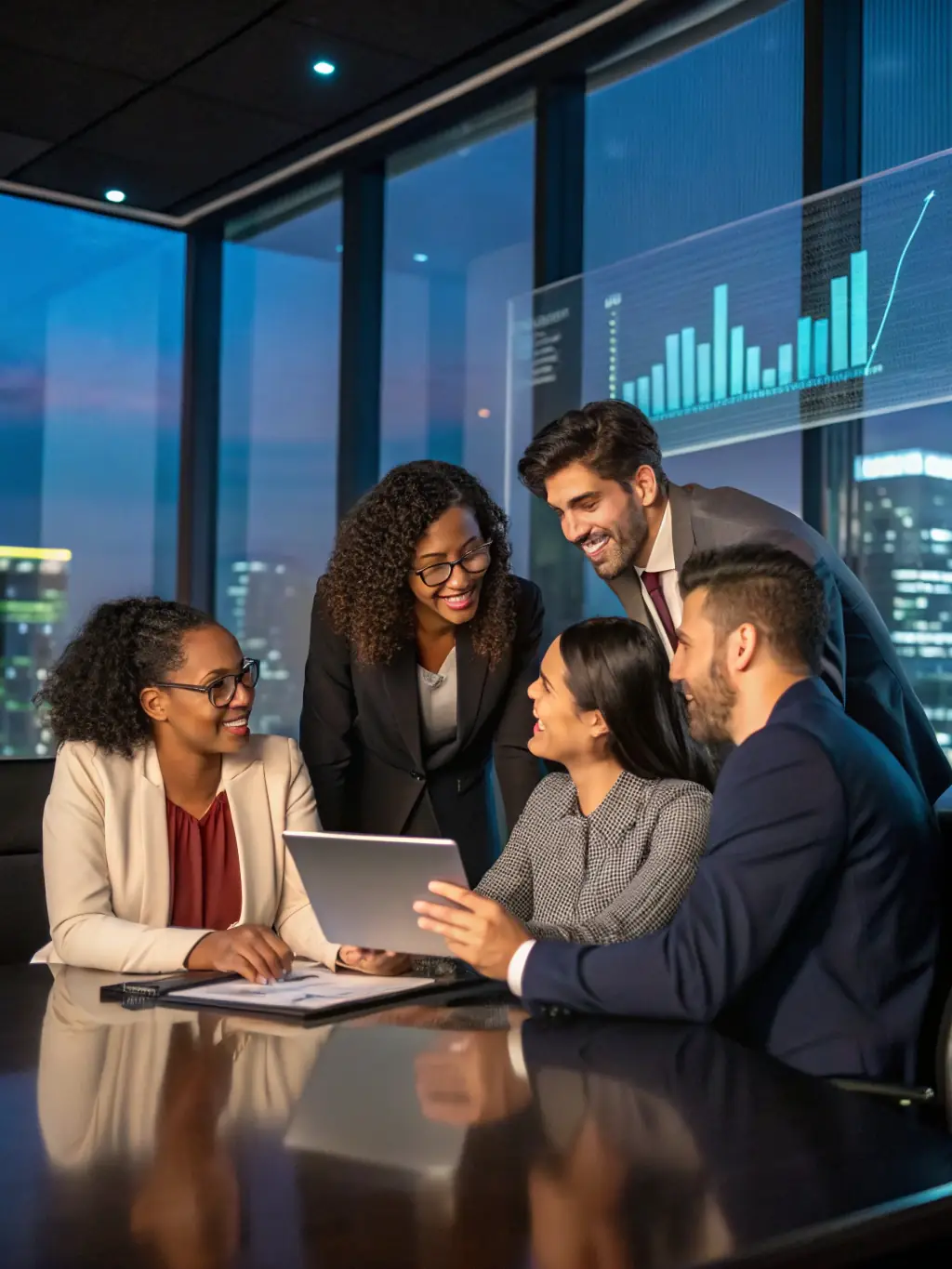 A professional team analyzing real estate market data on multiple screens, symbolizing RT Global Capital's expertise and data-driven approach.